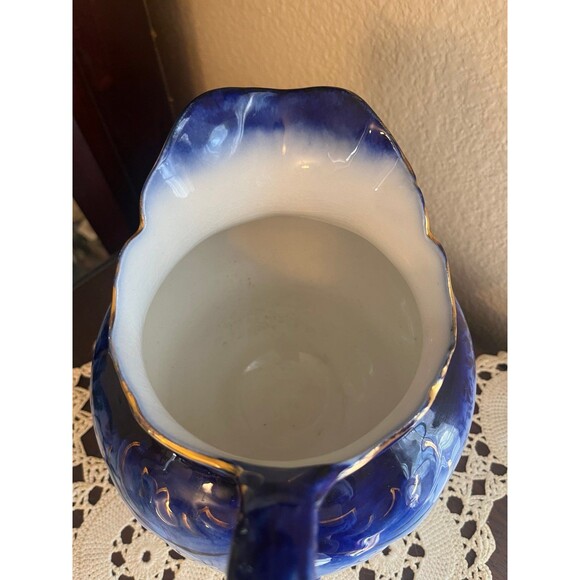 RARE Antique LaBelle China Water Pitcher - Picture 5 of 7